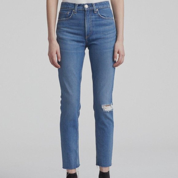 Rag Bone Highrise Ankle Skinny Pamela 